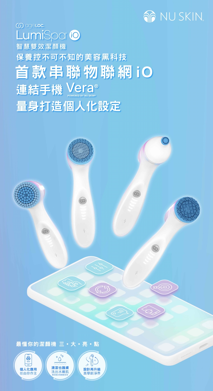 LumiSpa® iO水光智慧套裝| NU SKIN 如新台灣