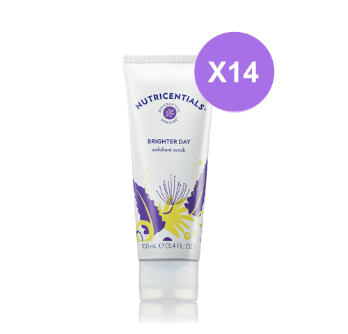 薈萃善秀 不可限亮溫和磨砂膏14件組